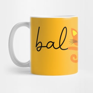 Cat yoga balance Mug